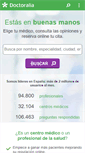 Mobile Screenshot of doctoralia.es